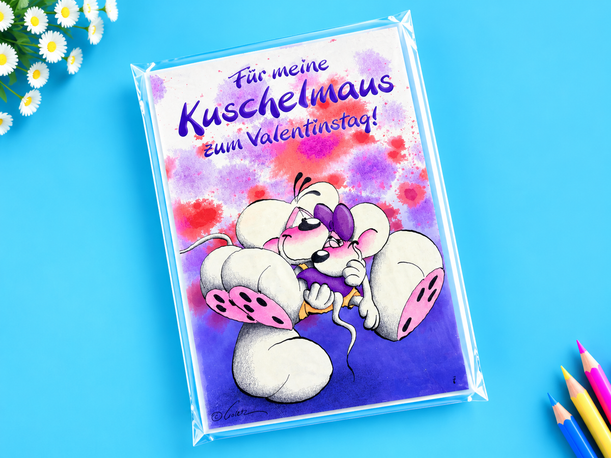 Diddl Karte Nr. 7