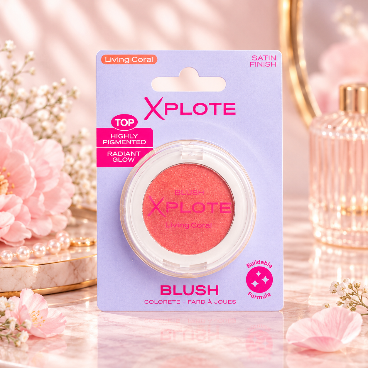 XPLOTE Living Coral Rouge