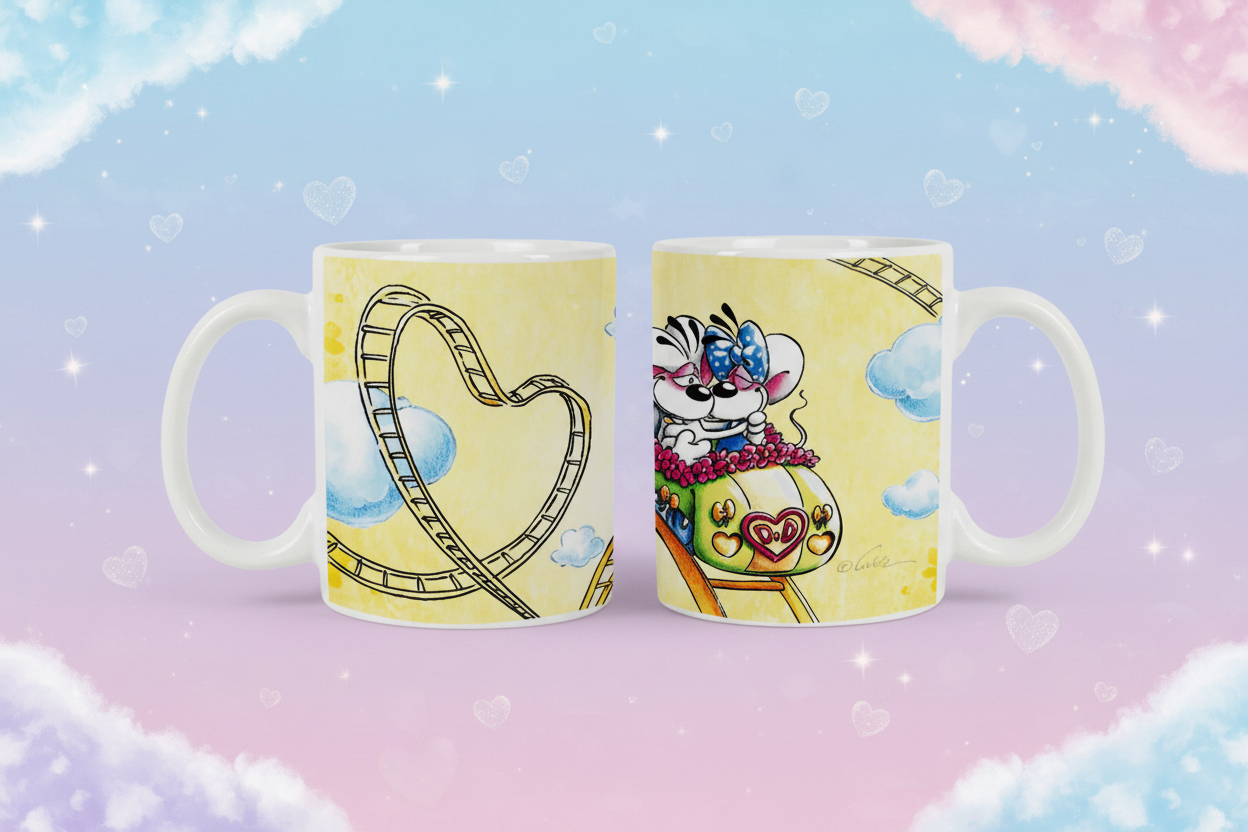 Diddl Tasse gelb