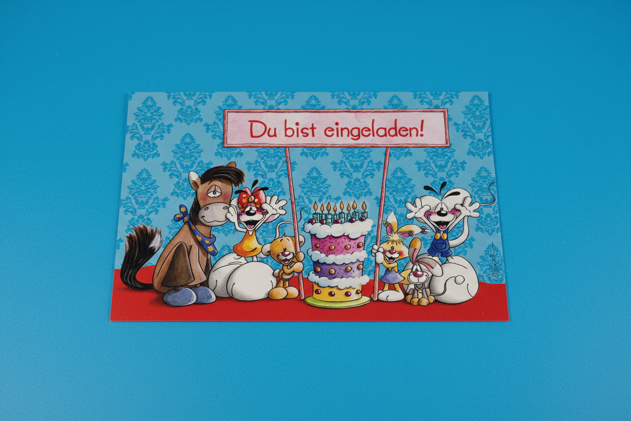 Diddl Einladungskarten Serie N Nr. 2