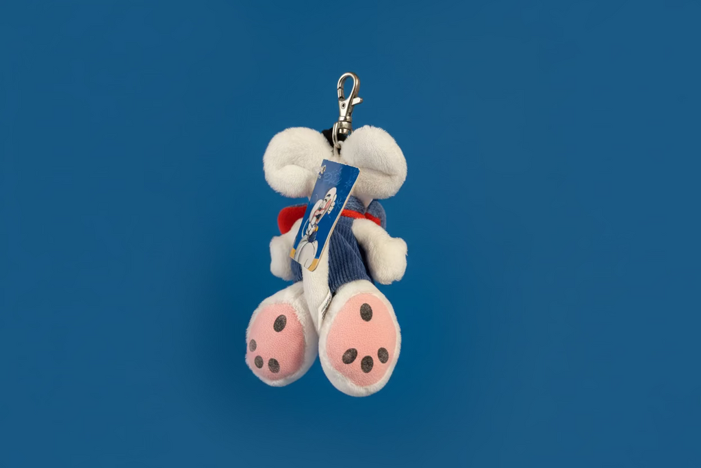 Modèle de présentation de porte-clés d'hiver Diddl