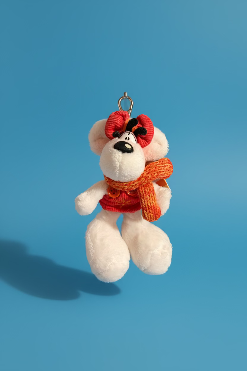 Diddlina Winter Schlüsselanhänger Ausstellungsmodell