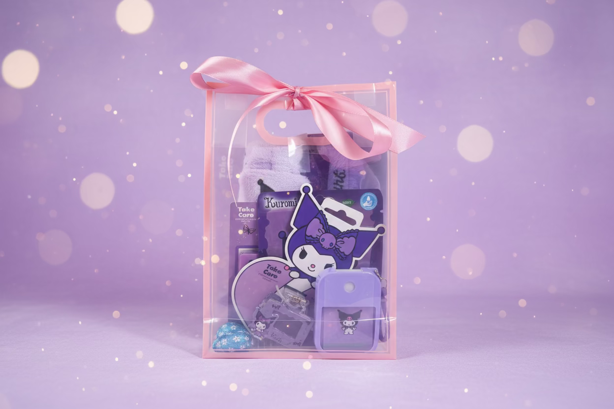 Ostern Take Care Kuromi Bag