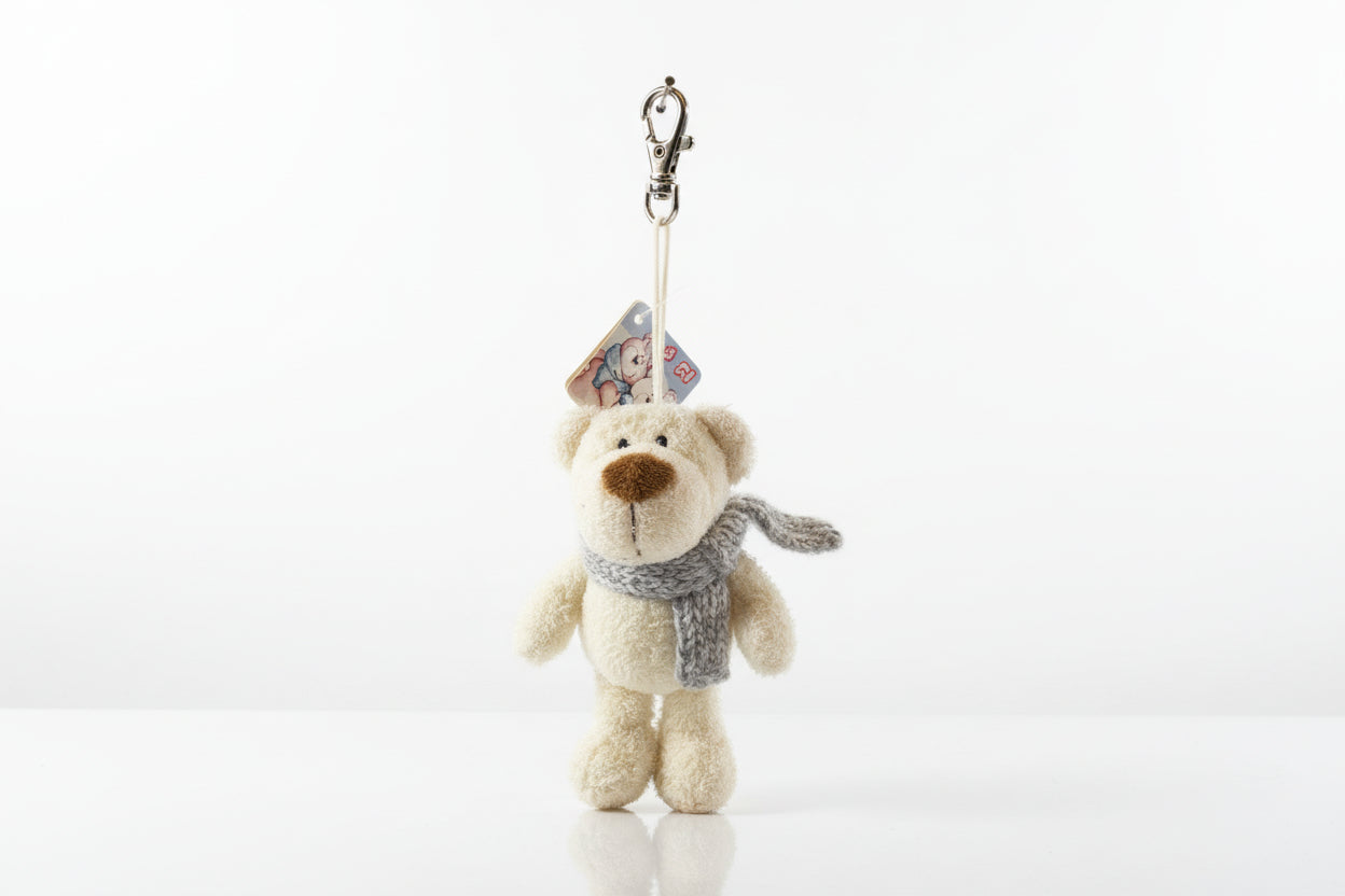 NICI Schlüsselanhänger Bär mit Schal 24914