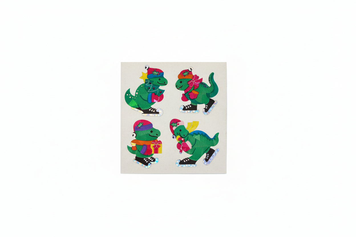 Sandylion Dinosaurier auf Skates Ausstellungsmodell