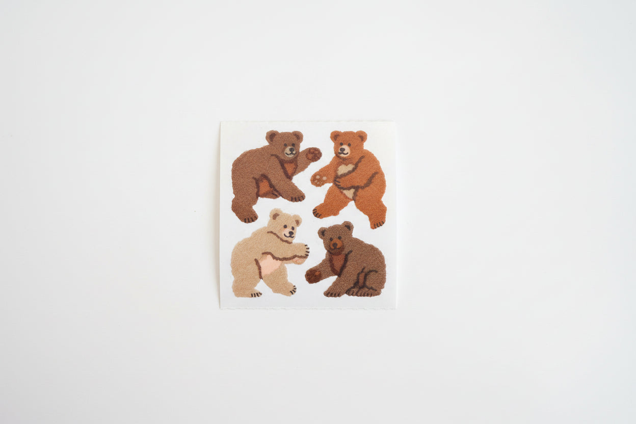 Babybären Fuzzy quadratisch