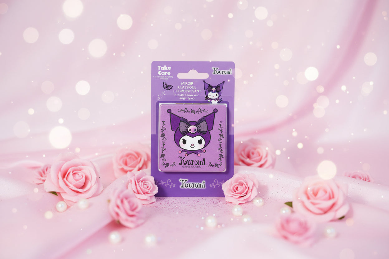 Take Care Kuromi Doppeltaschenspiegel