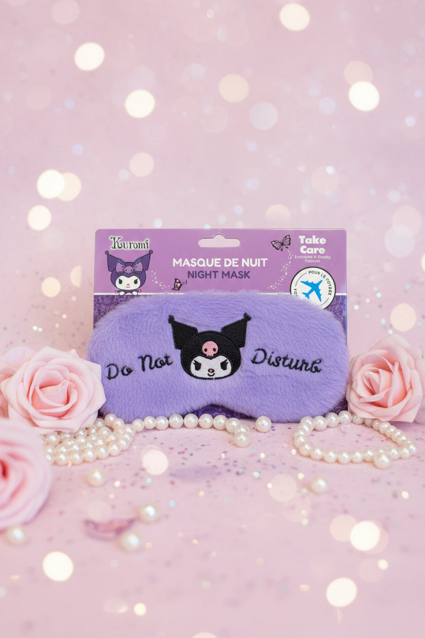 Take Care Nachtmaske Kuromi