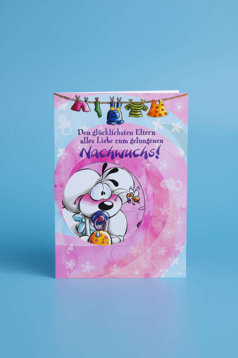 Diddl Karte Nr. 46 Ausstellungsmodell