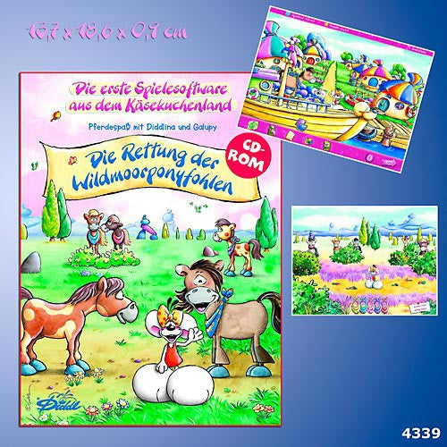Diddl CD-ROM Spiel Die Rettung der Wildmoorponyfoh