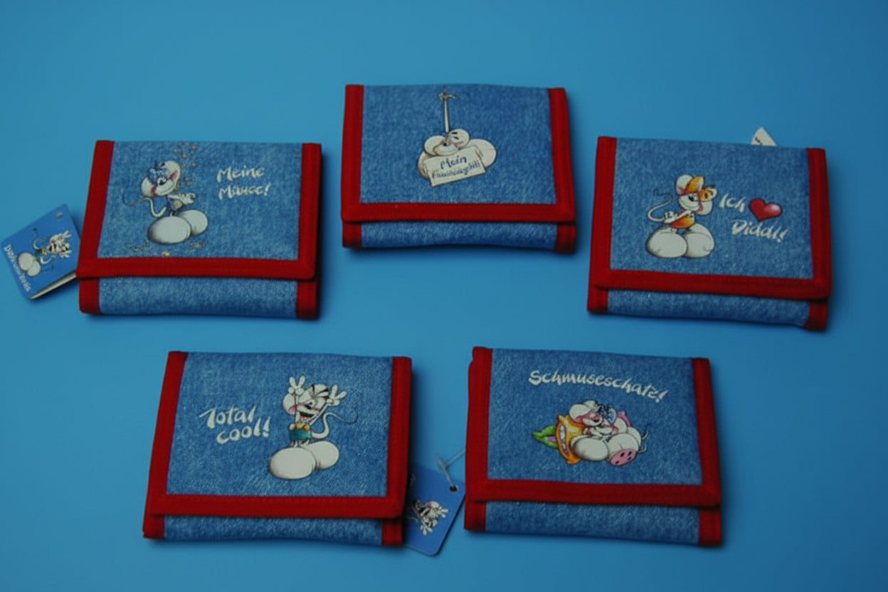 Diddl Portemonnaie, mit Aufdruck Schmuseschatz