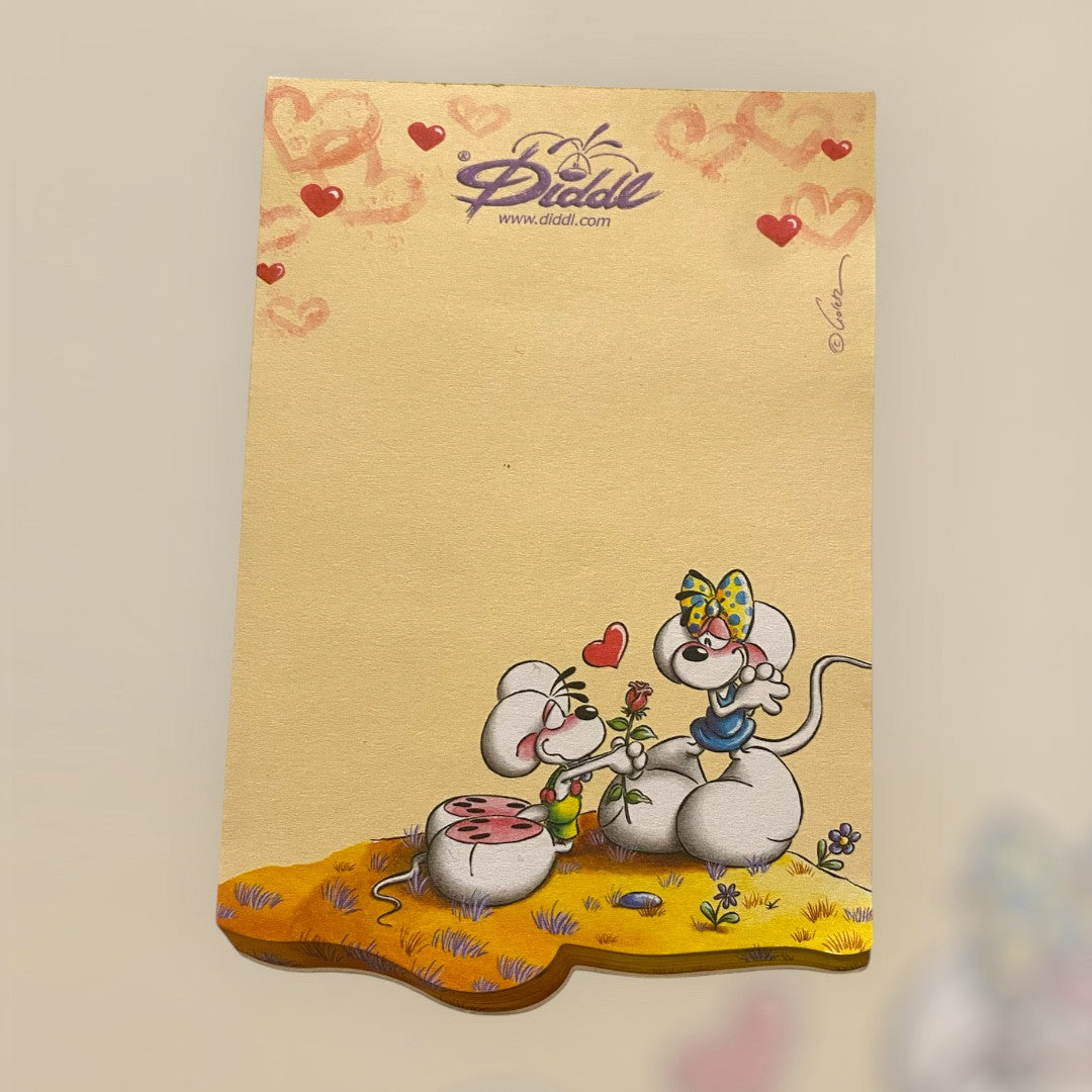 Diddl Relief-Blatt Nr. 26 Rosenkniefall