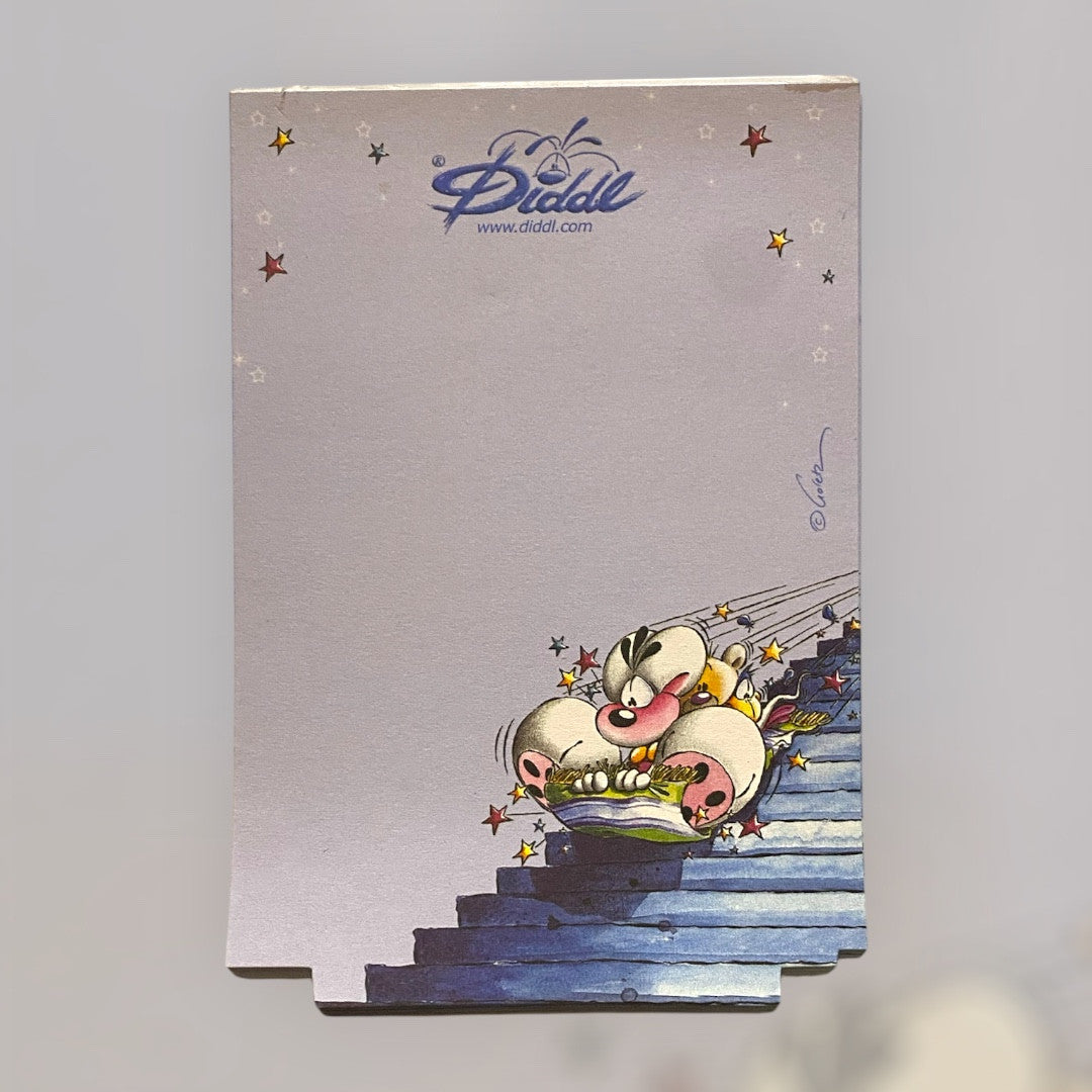 Diddl Relief-Blatt Nr. 33 Treppenfahrt