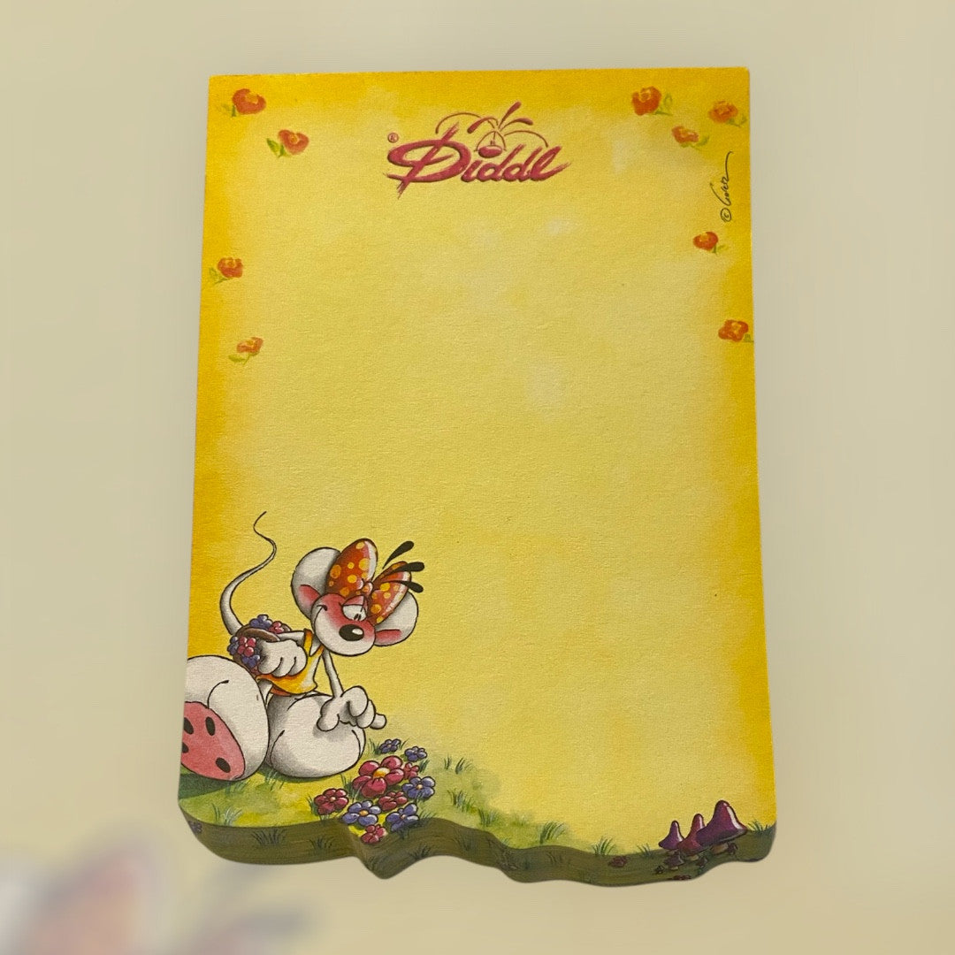 Diddl Relief-Blatt Nr. 50 Blumenpflücken