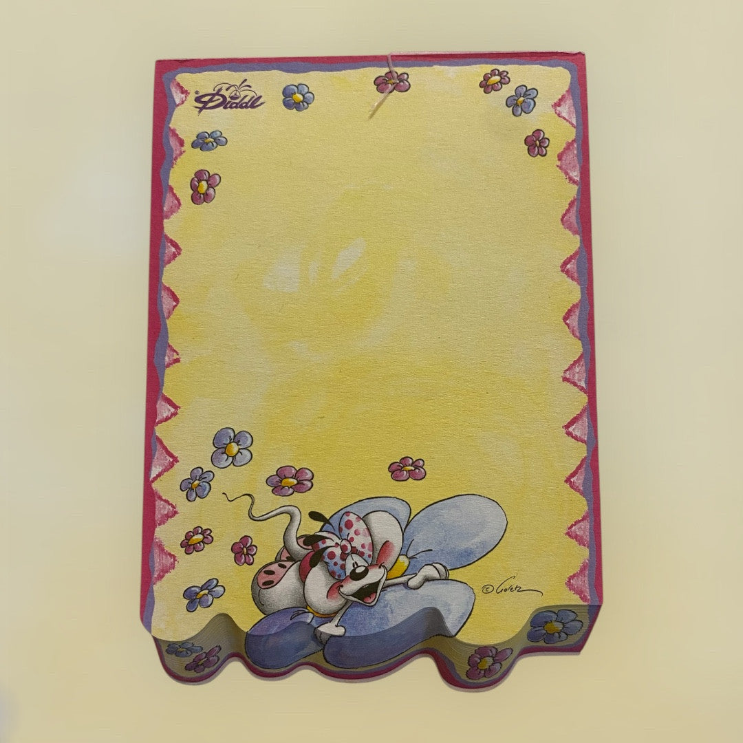 Diddl Relief Sheet No. 75 Flower Floater