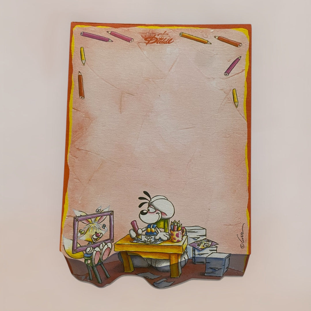 Diddl relief sheet No. 76 Diddl paints Mimihopps