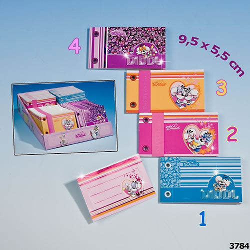 Diddl Schuladressaufkleber-Heftchen Schule