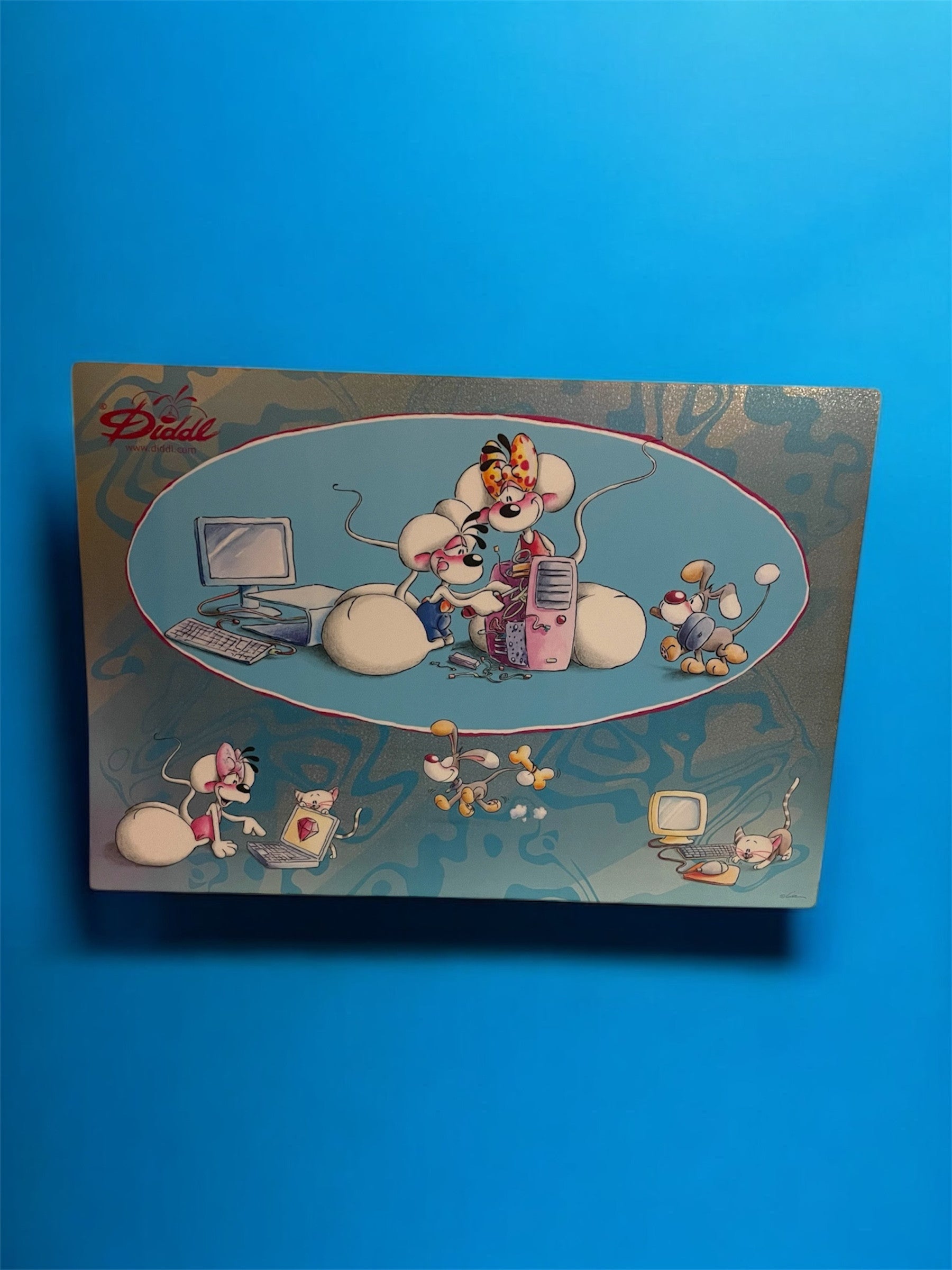 Diddl und Diddlina Computer Schreibtischunterlage 42 cm  x 50 cm