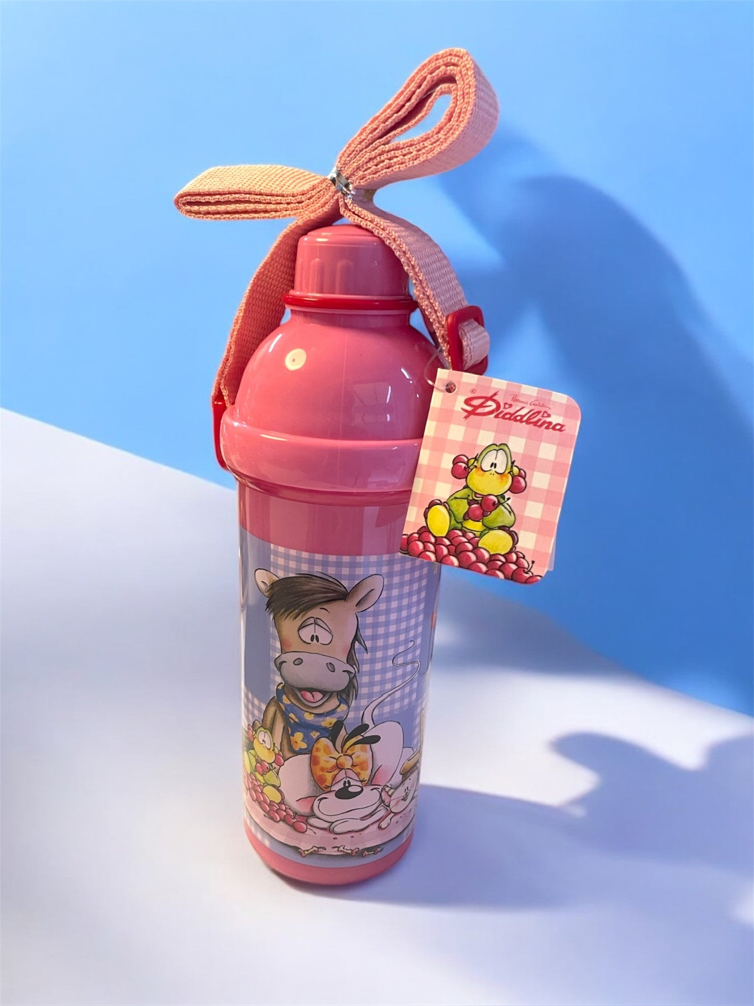 Diddlina Happy Picnic Trinkflasche mit Band