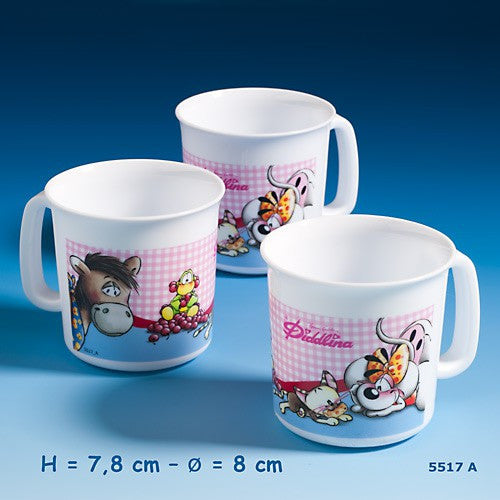Diddlina Kunststoff-Becher Picknick