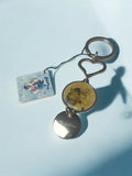 Diddlina with Galupy metal keychain with heart