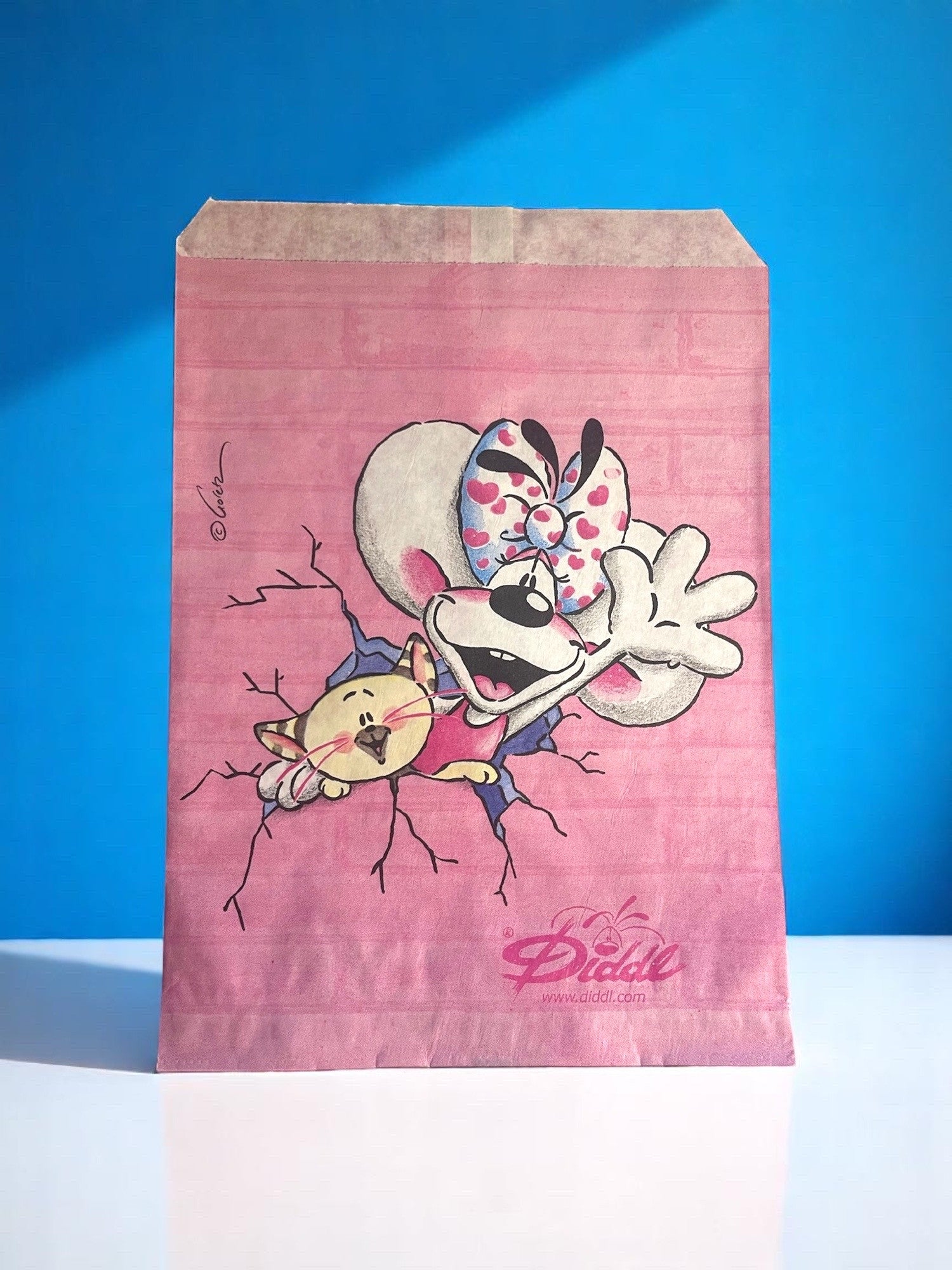 And through the wall it goes! Bag No. 85 A5