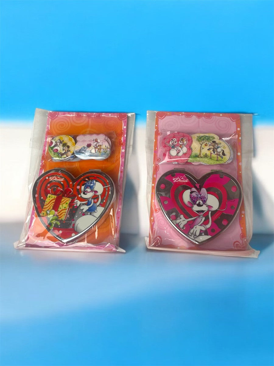 Diddlina Sammelbox mit Glitzerstickern