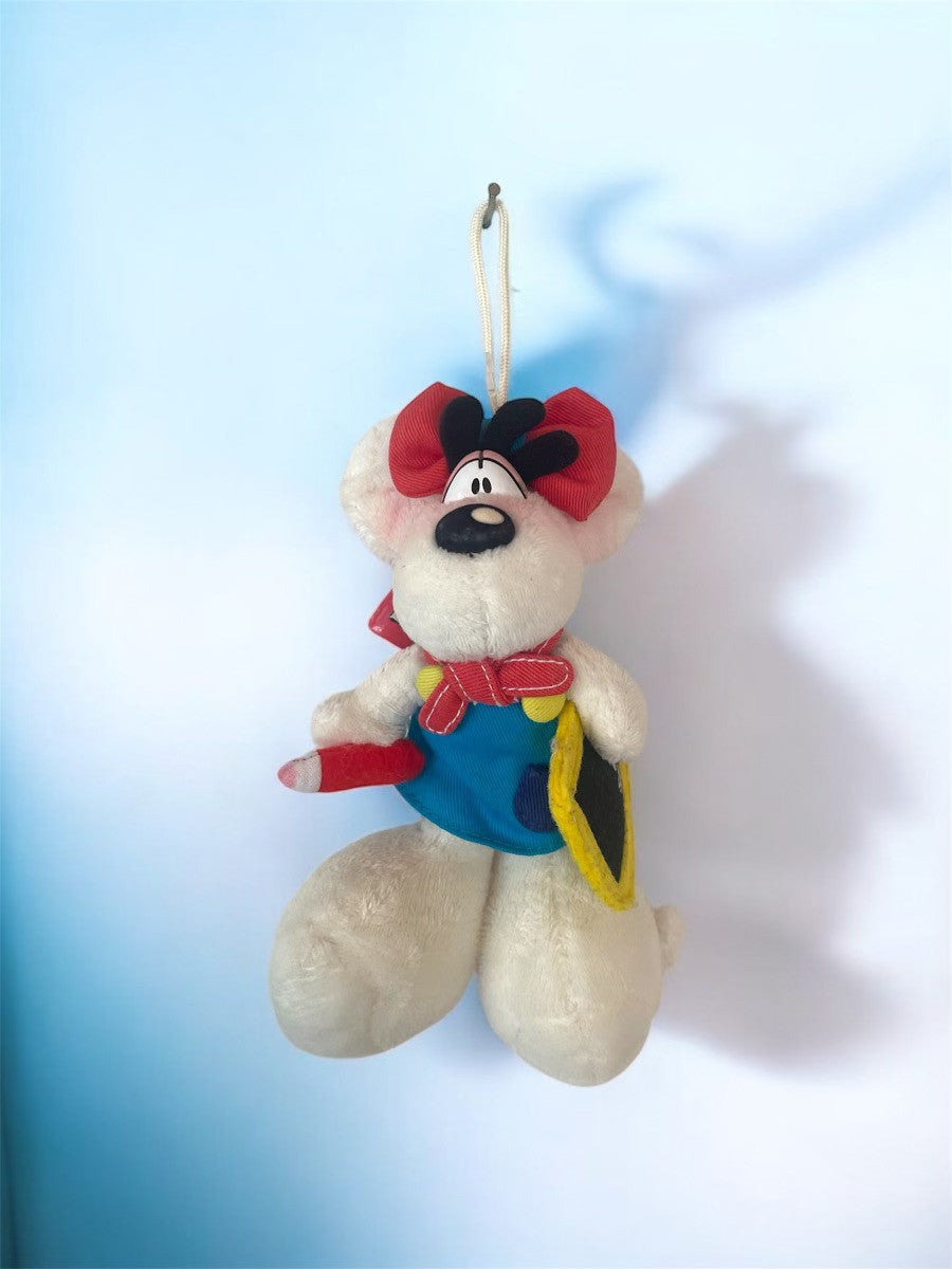 Diddlina Schülerin mit Band Ausstellungsmodell