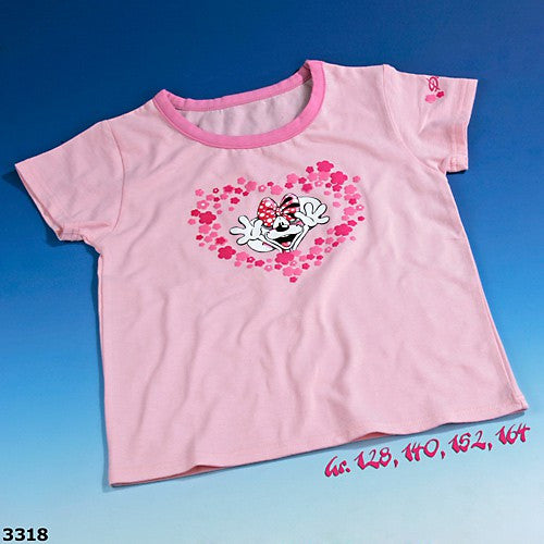 Diddlina T-Shirt im Blumenherz