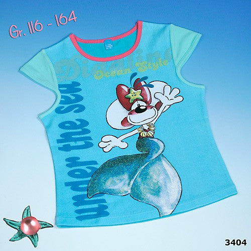 Diddlina T-Shirt Ocean Style