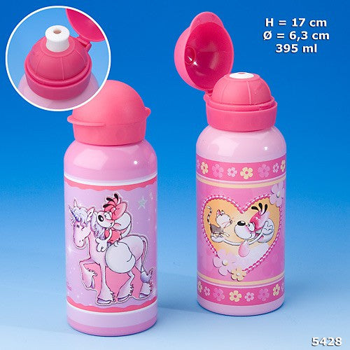 Diddlina Trinkflasche Aluminium mit Schraubverschluss