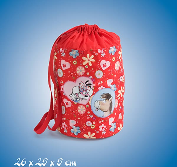 Diddlina und Galupy Sportsack