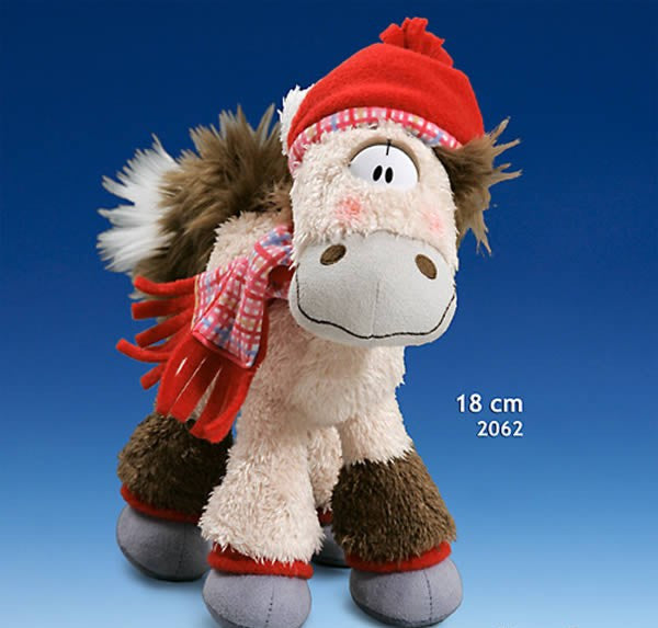 Galupy mit Schal ca. 18cm ohne Etikette