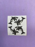 Sandylion Whale / Orca Fuzzy Square