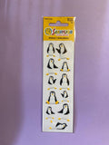 Sandylion Sticker Pinguin Puffy Fuzzy