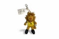 Nici key ring with strap Goleo yellow World Cup 2006 50851