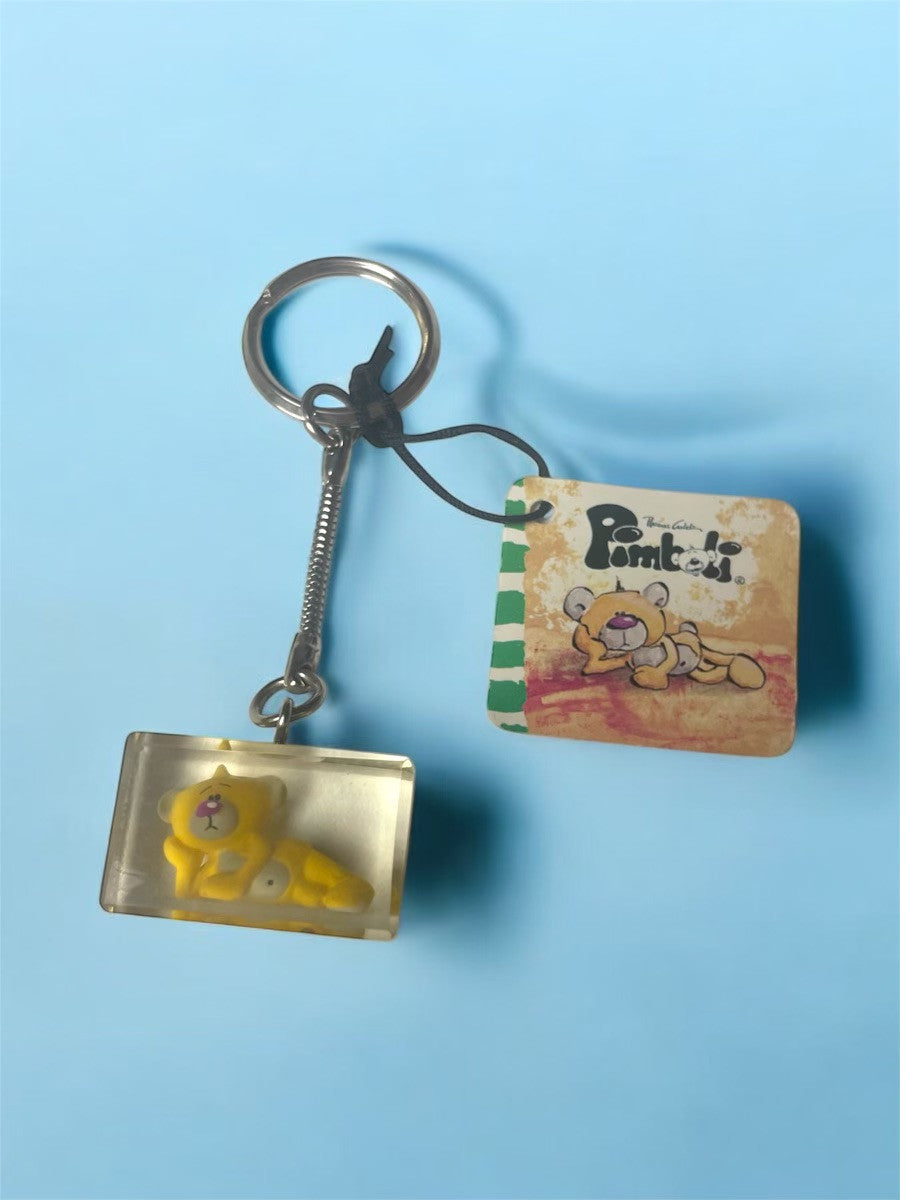 Pimboli liegend Schlüsselanhänger