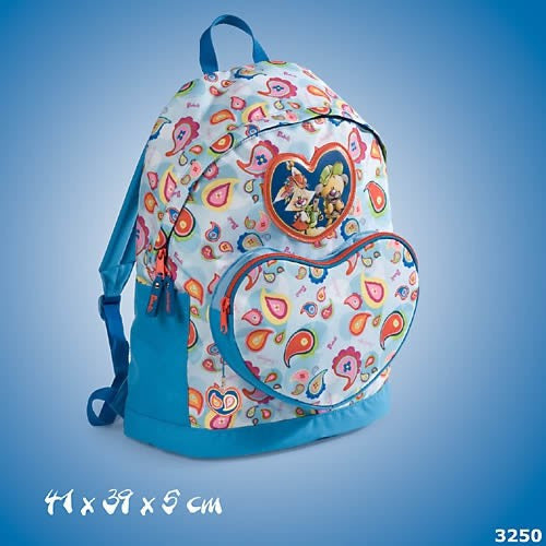 Rucksack Paisley blau