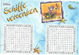 Feuille de bataille navale A5